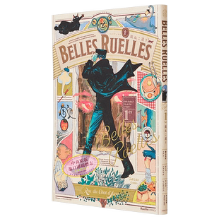 画集 Belles Ruelles 1er 银猫大道 日本人气插画师画集 松尾裕美 实业之日本社 日文原版画集【中商原版】