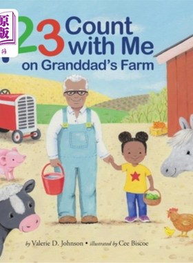 海外直订1 2 3 Count with Me on Granddad's Farm 在爷爷的农场和我一起数