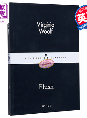 LBS 120 Flush 英文原版 小黑书 120 伍尔夫 阿弗小传 Virginia Woolf 【中商原版】