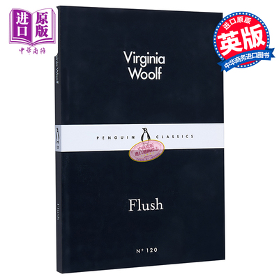 预售 LBS 120 Flush 英文原版 小黑书 120 伍尔夫 阿弗小传 Virginia Woolf 【中商原版】