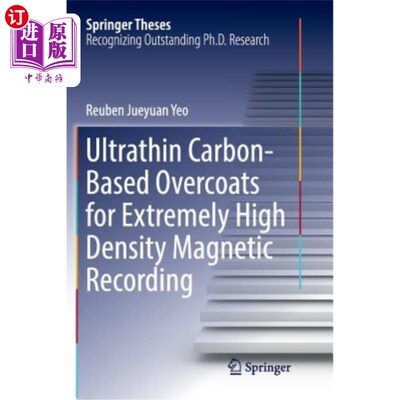 海外直订Ultrathin Carbon-Based Overcoats for Extremely High Density Magnetic Recording 超薄碳基外套，用于极高密度磁