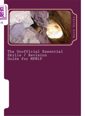 海外直订The Unofficial Essential Skills/Revision Guide for MFM1P: Grade 9 Applied Mathem MFM1P非官方基本