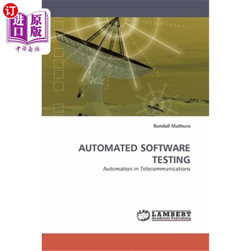 海外直订Automated Software Testing 自动化软件测试