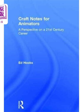 海外直订Craft Notes for Animators 动画师的工艺笔记