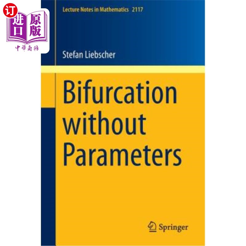 海外直订Bifurcation Without Parameters 无参数分岔