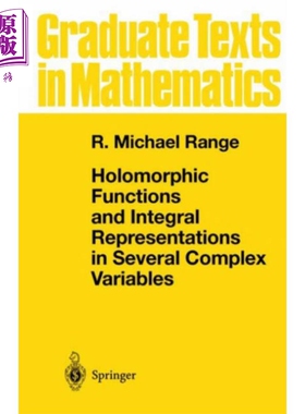 多复变中的全纯函数和积分表示  Holomorphic Functions and Integral Representations  英文原版 R Michael Range【中商原?