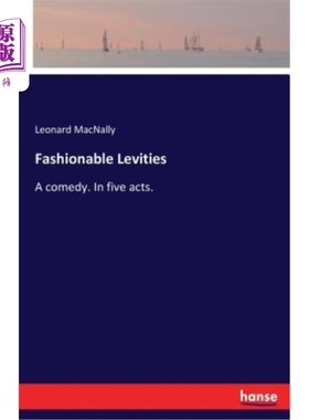海外直订Fashionable Levities 时髦的轻浮分子