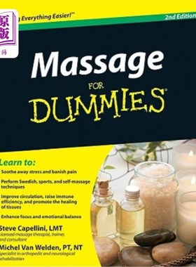 海外直订医药图书Massage for Dummies 假人按摩