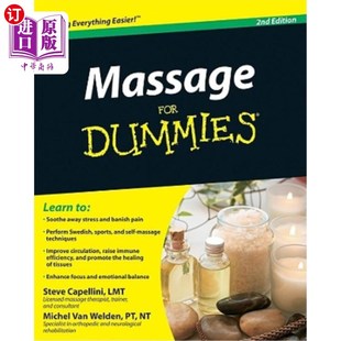 海外直订医药图书Massage for Dummies 假人按摩