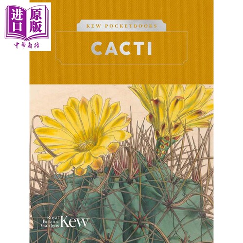 仙人掌 英国皇家植物园口袋书系 Kew Pocketbooks Cacti 英文原版 RBG Kew 植物科普百科【中商原版】