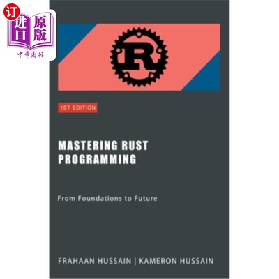 海外直订Mastering Rust Programming: From Foundations to Future 掌握Rust编程：从基础到未来