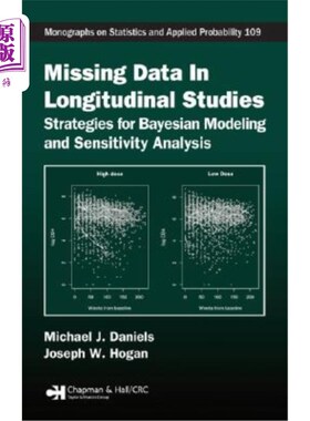 海外直订Missing Data in Longitudinal Studies: Strategies for Bayesian Modeling and Sensi 纵向研究中的缺失数据:贝叶