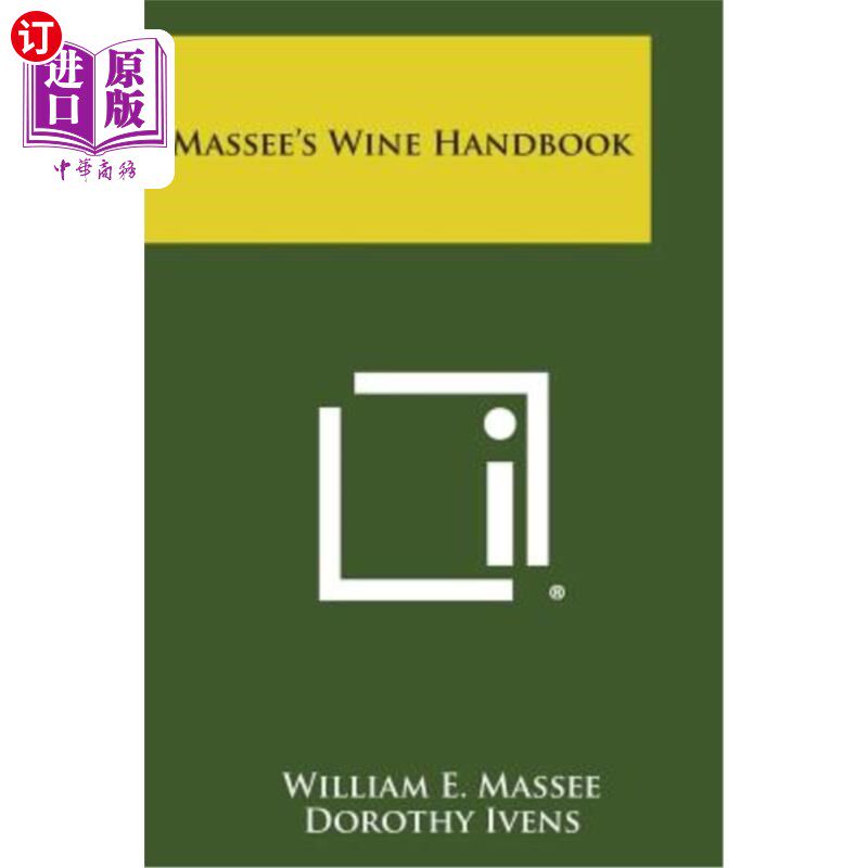 海外直订Massee's Wine Handbook 美酒手册