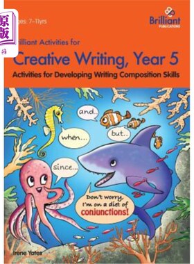 海外直订Brilliant Activities for Creative Writing, Year 5-Activities for Developing Writ 创新写作精彩活动，五年写作