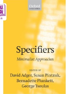 海外直订Specifiers: Minimalist Approaches 规范：极简方法
