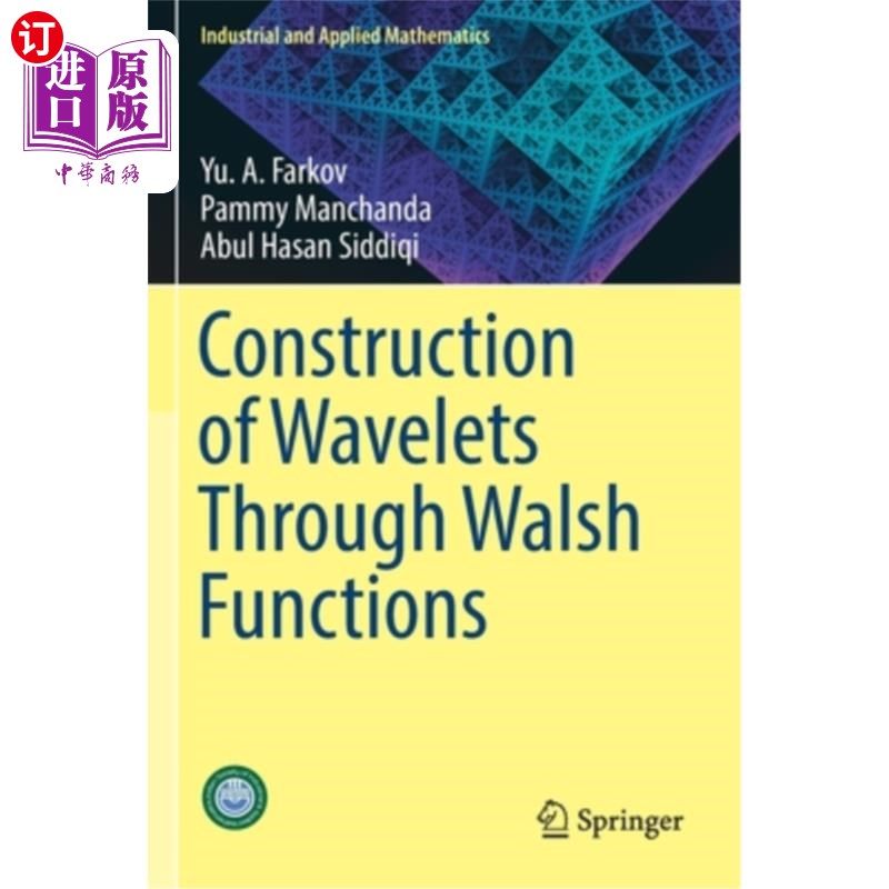 海外直订Construction of Wavelets Through Walsh Functions 用Walsh函数构造小波