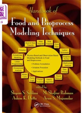海外直订Handbook of Food and Bioprocess Modeling Techniq... 食品和生物过程建模技术手册