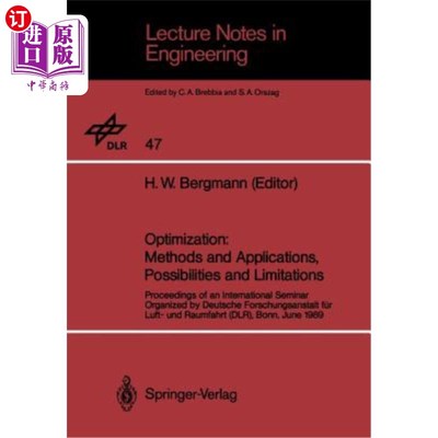 海外直订Optimization: Methods and Applications, Possibilities and Limitations: Proceedin 优化:方法与应用，可能性与
