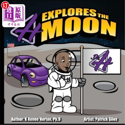 海外直订Dr. H Explores the Moon H博士探索月球