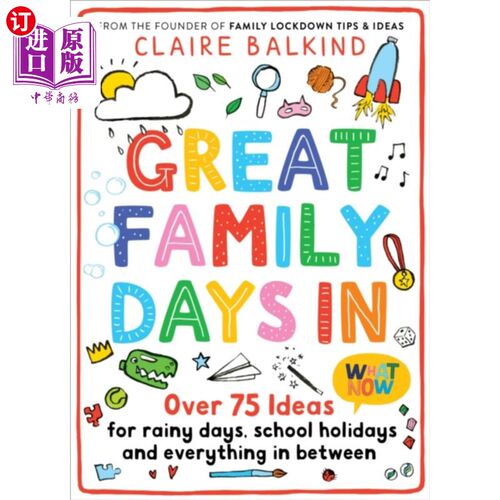 海外直订Great Family Days In 美好的家庭时光