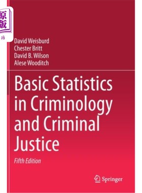 海外直订Basic Statistics in Criminology and Criminal Justice “犯罪学与刑事司法基础统计学”