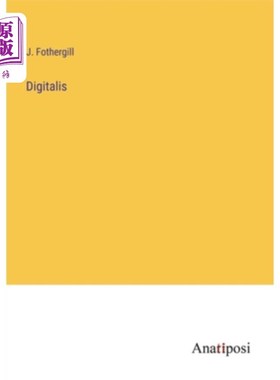 海外直订Digitalis 洋地黄