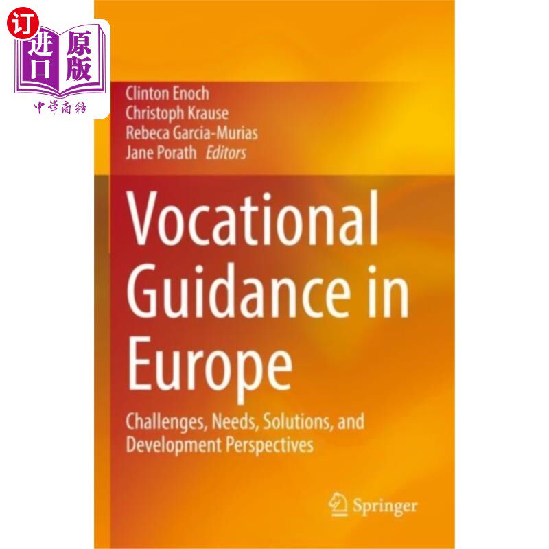 海外直订Vocational Guidance in Europe 欧洲的职业指导