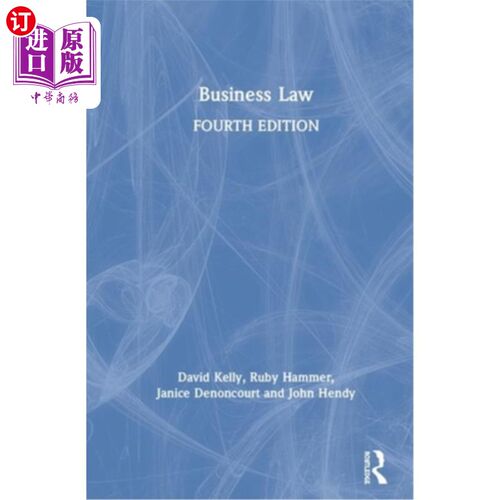 海外直订Business Law 商业法