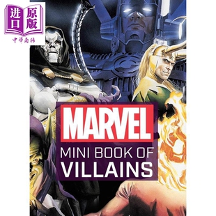 Marvel 中商原版 Villains 反派迷你书 宇宙犯罪大师 英文原版 Mini Comics Editions 漫威漫画 Book Insight