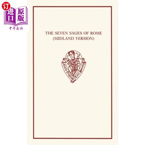 海外直订Seven Sages of Rome (Midland Version) 罗马七贤