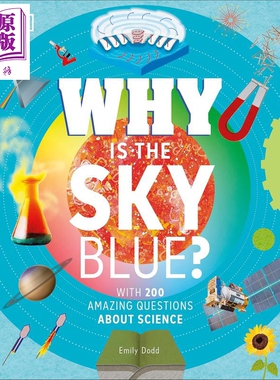DK 天空为什么是蓝色的 Why Is the Sky Blue 英文原版 儿童科普绘本 自然科学百科读物 进口童书 精装 7岁以上【中商原版】