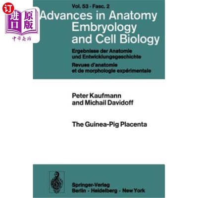 海外直订The Guinea-Pig Placenta 豚鼠胎盘