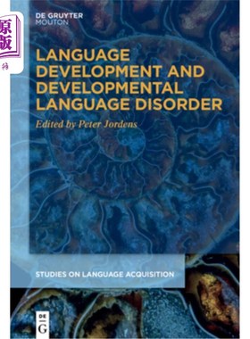 海外直订Language Development and Developmental Language Disorder 语言发展与发展性语言障碍