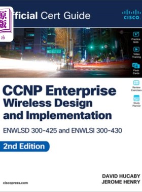 海外直订CCNP Enterprise Wireless Design Enwlsd 300-425 and Implementation Enwlsi 300-430 CCNP企业无线设计