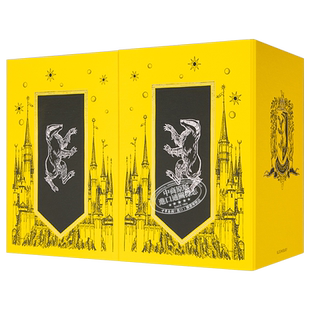 现货 哈利波特1-7册套装 赫奇帕奇学院精装版 Harry Potter Hufflepuff House Editions 英文原版 J K Rowling【中商原版】
