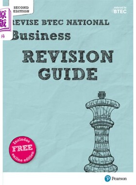 海外直订Pearson REVISE BTEC National Business Revision G... 皮尔森修订BTEC国家商业修订指南