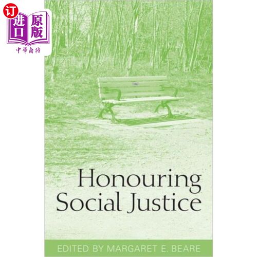 海外直订Honouring Social Justice 尊重社会正义