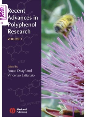 海外直订Recent Advances in Polyphenol Research 多酚研究进展