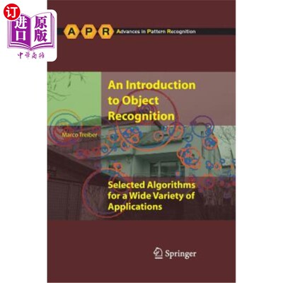 海外直订An Introduction to Object Recognition: Selected Algorithms for a Wide Variety of 物体识别简介：各种应用的精