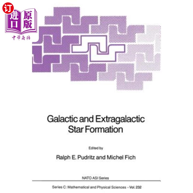 海外直订Galactic and Extragalactic Star Formation 银河系和银河系外恒星的形成