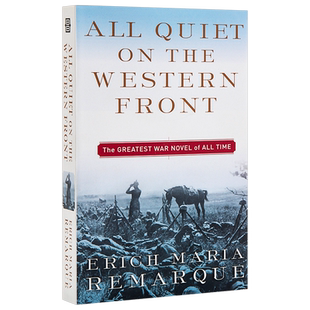 西线无战事 电影原著经典历史战争小说 All Quiet on the Western Front 埃里希玛利亚雷马克 Remarque 英文原版【中商原版】