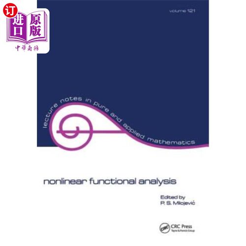 海外直订Nonlinear Functional Analysis 非线性泛函分析