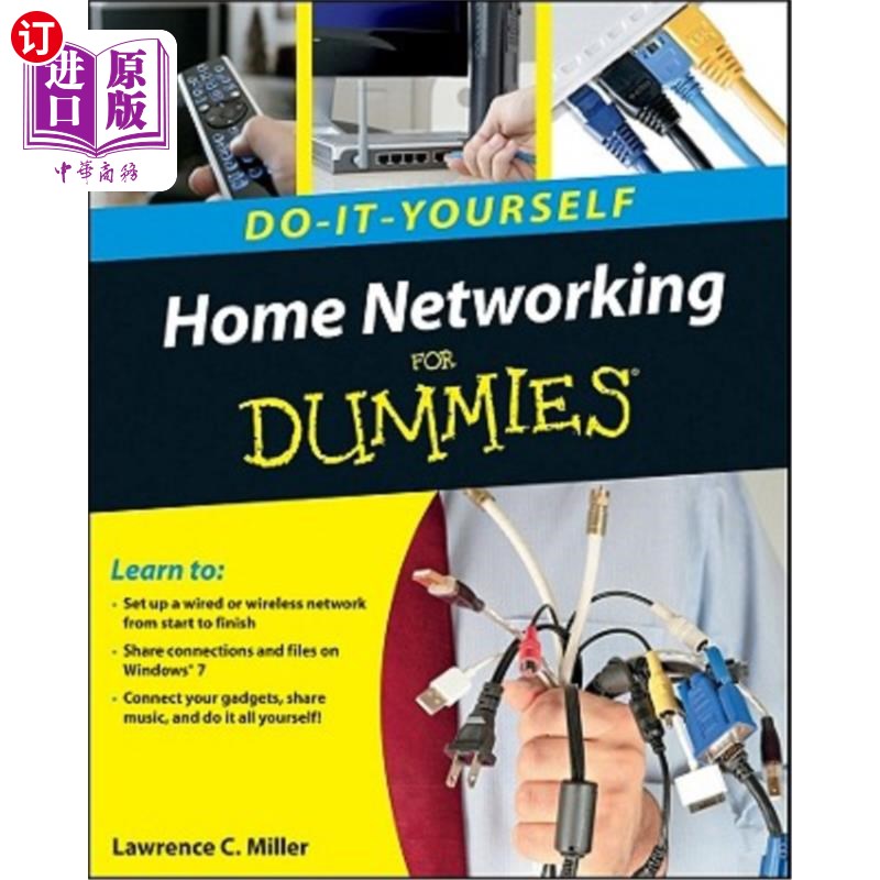 海外直订Home Networking Do-It-Yourself for Dummies 家庭-为傻瓜自己动手
