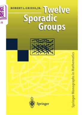 海外直订Twelve Sporadic Groups 12个零星群体