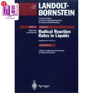 海外直订Alkoxyl, Carbonyloxyl, Phenoxyl, and Related Radicals 烷氧基，羰基氧基，苯氧基及相关自由基