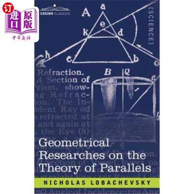 海外直订Geometrical Researches on the Theory of Parallels 平行线理论的几何研究