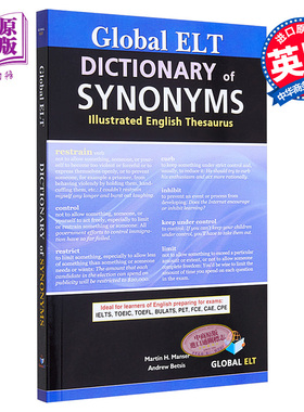 Dictionary of Synonyms 同义词词典 Global ELT出版 7-12岁 英文原版 进口图书 英语学习【中商原版】