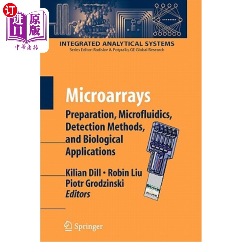 海外直订Microarrays: Preparation, Microfluidics, Detection Methods, and Biological Appli 微阵列:制备，微流体，检测
