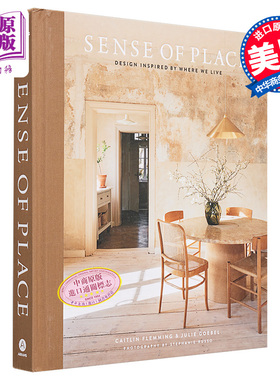 现货 地方感 灵感来自我们居住地的设计 英文原版 Caitlin Flemming Sense of Place Design Inspired【中商原版】