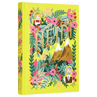 企鹅繁花女孩经典精装收藏版海蒂 英文原版 Heidi Puffin in Bloom Johanna Spyri【中商原版】